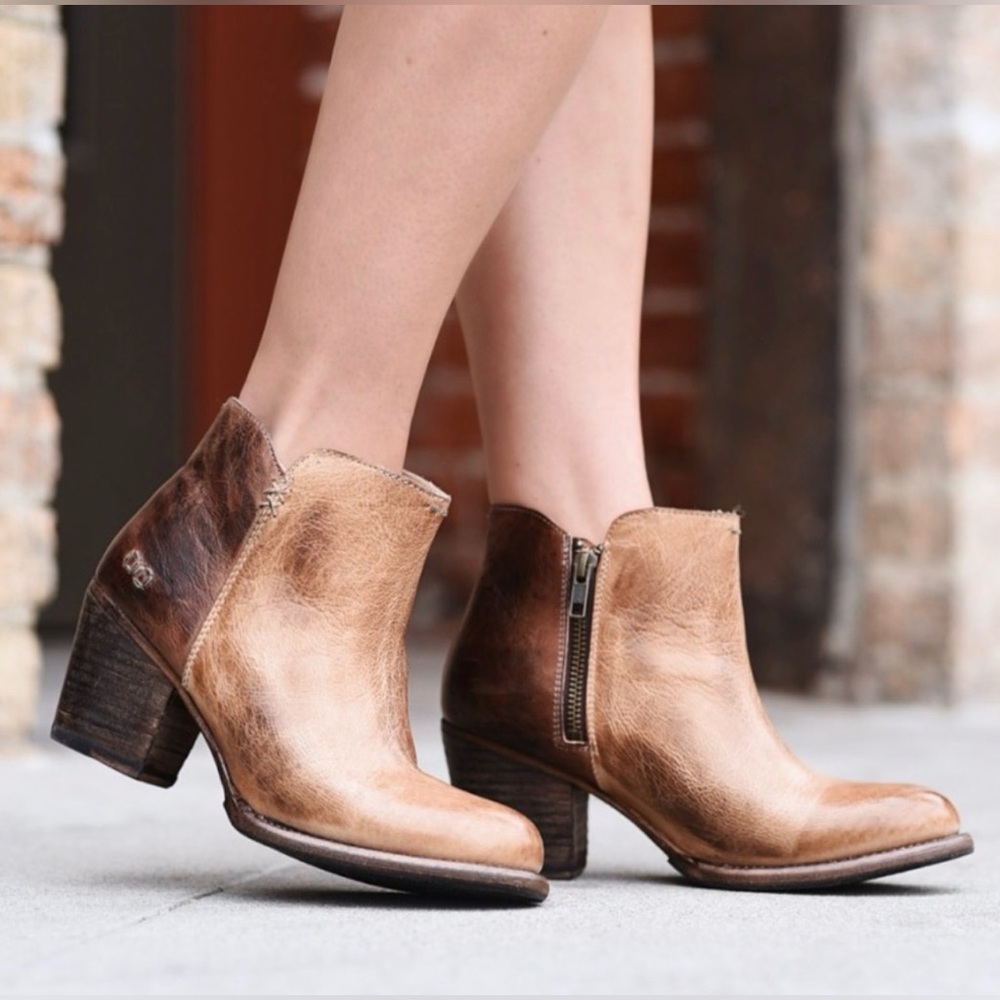 Bed|Stu Yell Hand Crafted Genuine Leather Boots Booties Trendy Winter Classic
